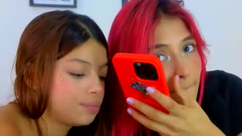 Snapshot of stormy_17 chatting on 02-16-25, 05:04 STORMY red hair MARA brown hair. -------dont forget to follow us online show from 02-16-25, 05:04