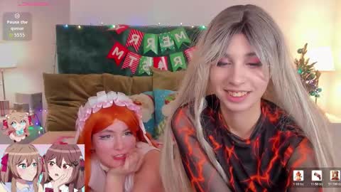 Snapshot of sweetysgirls chatting on 01-07-26, 08:39 Mia and Evelyn online show from 01-07-26, 08:39