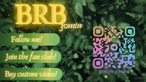 trickykitsune online show from 11-14-25, 01:54