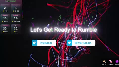 Tyler Sands online show from 11-23-25, 01:33
