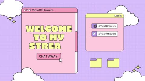 Snapshot of violetttflowers chatting on 09-14-25, 04:17 Violet Flowers online show from 09-14-25, 04:17