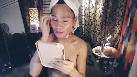 Snapshot of xqueenyasiandomcumx chatting on 12-23-24, 06:00 address me as QUEEN  NINA  A Little Bit  of ANGELIC FACE with a Wild Demonic Side online show from 12-23-24, 06:00