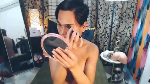 Snapshot of xqueenyasiandomcumx chatting on 12-26-24, 11:54 address me as QUEEN  NINA  A Little Bit  of ANGELIC FACE with a Wild Demonic Side online show from 12-26-24, 11:54