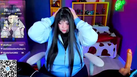 Snapshot of yoki_shizuko chatting on 03-01-25, 01:18 Yoki online show from 03-01-25, 01:18