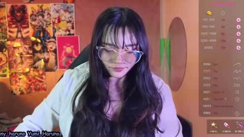 Haruno online show from 02-14-25, 02:23