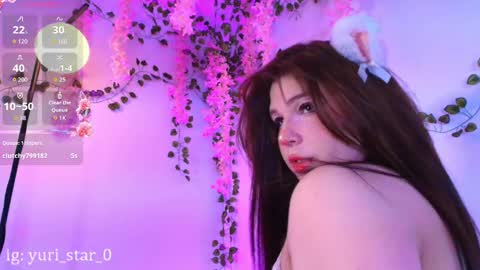 Snapshot of yuri_stars chatting on 09-19-25, 12:45 Yuri Stars online show from 09-19-25, 12:45