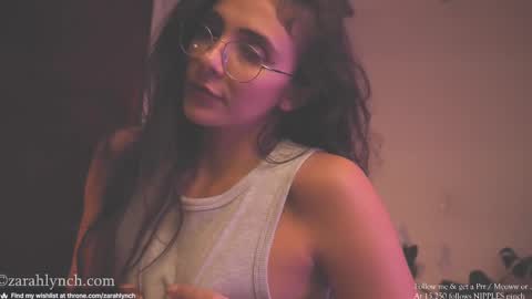 Snapshot of zarahlynch chatting on 03-01-25, 12:39 Miss Lynch   Next show  2911 online show from 03-01-25, 12:39