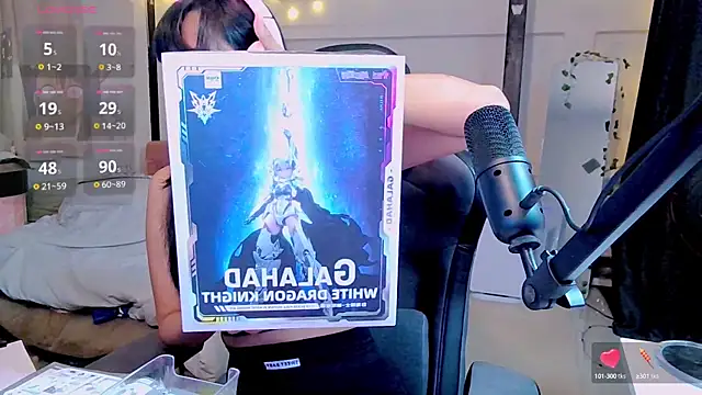 Kana G online show from 02-08-25, 01:54