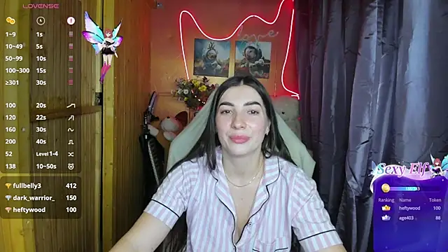 Fiery Brunette  online show from 01-01-25, 01:05