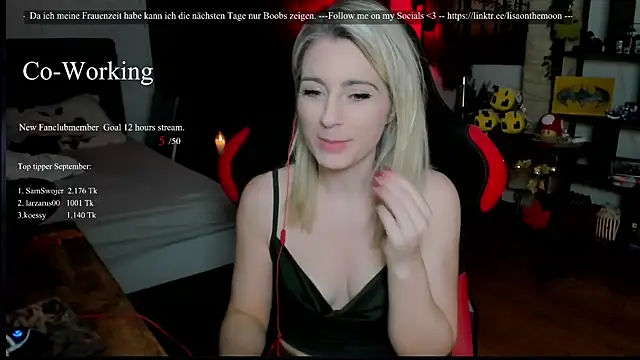 Lisaonthemoon online show from 09-10-25, 06:19