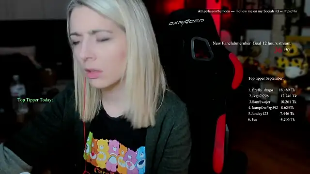 Lisaonthemoon online show from 10-01-25, 07:20