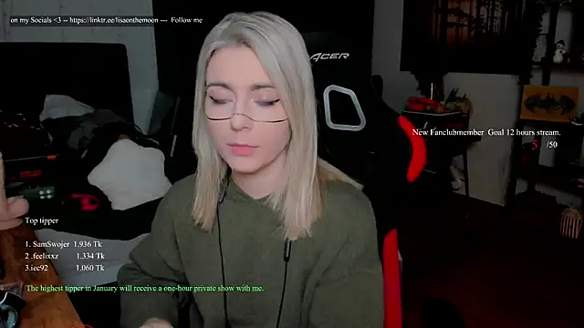 Lisaonthemoon online show from 01-10-26, 02:41