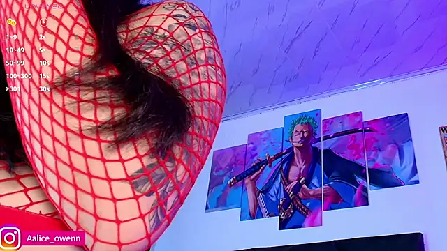 Snapshot of Aliceowenn chatting on 10-24-25, 09:22 Aliceowenn online show from 10-24-25, 09:22