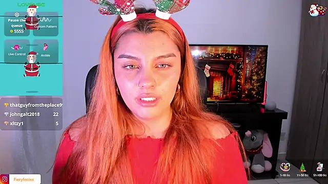 Snapshot of Fieryfenixx chatting on 12-19-24, 07:18 Fieryfenixx online show from 12-19-24, 07:18