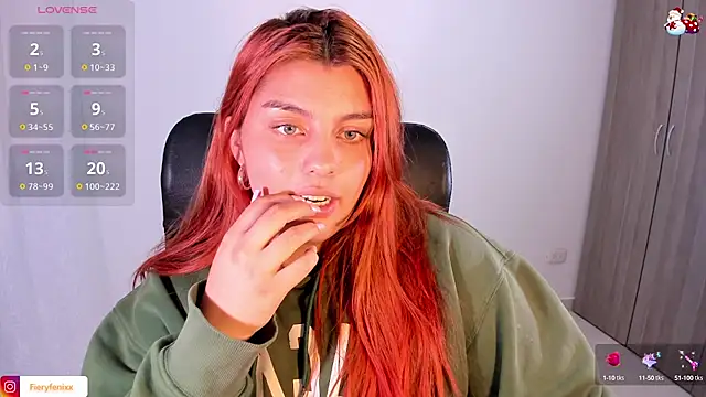 Snapshot of Fieryfenixx chatting on 01-15-25, 05:40 Fieryfenixx online show from 01-15-25, 05:40
