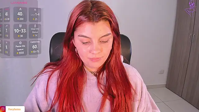 Snapshot of Fieryfenixx chatting on 02-19-25, 06:44 Fieryfenixx online show from 02-19-25, 06:44