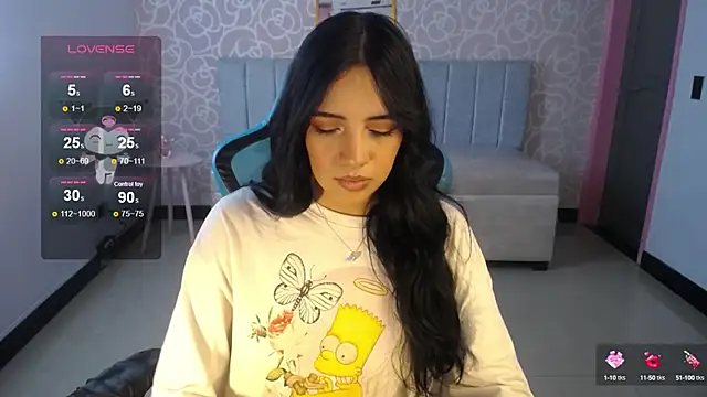 Snapshot of ninfa1_ch chatting on 02-03-25, 02:13 ninfa1 ch online show from 02-03-25, 02:13