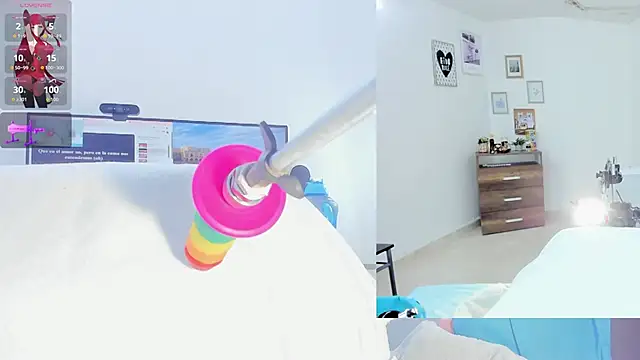 Snapshot of Daki_Ume_ chatting on 10-22-25, 02:23 Daki Ume online show from 10-22-25, 02:23