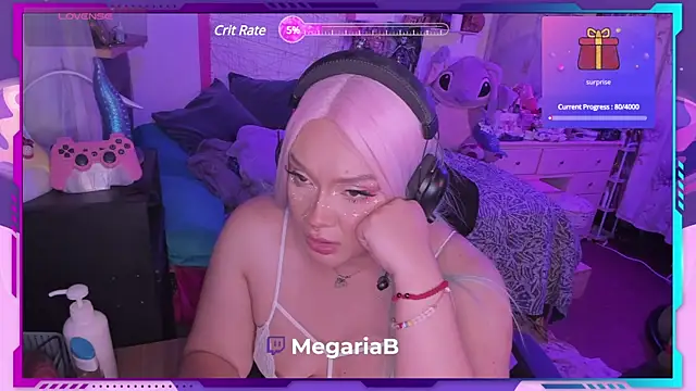 MegariaB online show from 12-06-24, 04:25