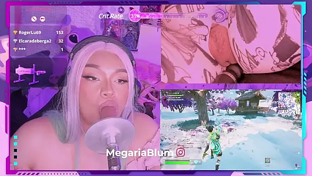 MegariaB online show from 12-20-24, 07:22