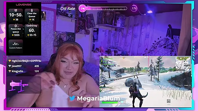 MegariaB online show from 01-11-25, 07:06