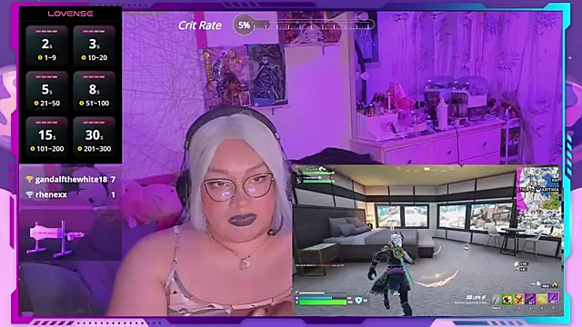 MegariaB online show from 01-14-25, 07:27