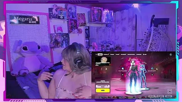 MegariaB online show from 02-08-25, 07:37