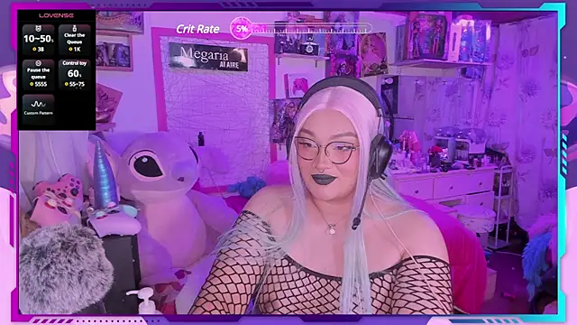 MegariaB online show from 02-14-25, 04:26