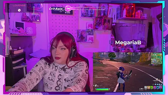 MegariaB online show from 10-19-25, 04:24