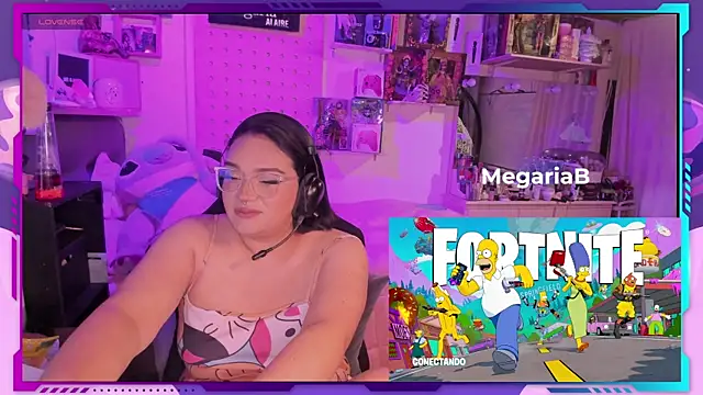 MegariaB online show from 11-10-25, 04:22