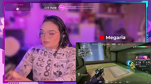 MegariaB online show from 12-15-25, 04:17