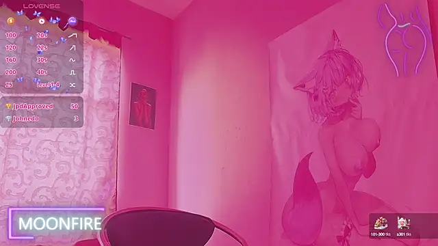 moonfiredancer online show from 02-28-25, 02:42