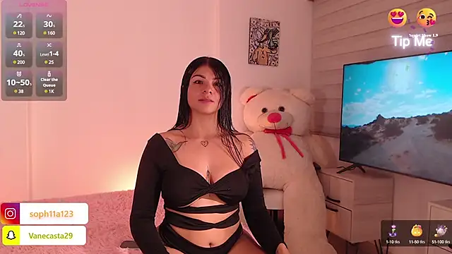 Snapshot of SophiaKarson chatting on 01-28-25, 11:39 SophiaKarson online show from 01-28-25, 11:39