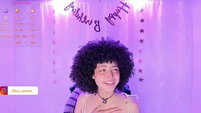 Alice winter  online show from 01-20-25, 12:25