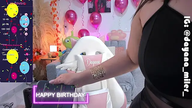  dayana miler online show from 01-08-25, 02:14