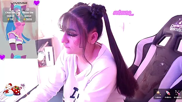 setzuna  online show from 01-18-25, 07:26