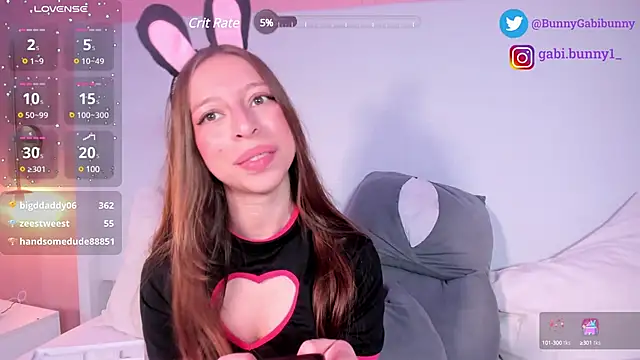 gabi bunny online show from 12-31-24, 04:25