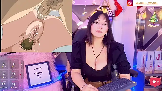 Snapshot of mikuru_hara chatting on 12-25-24, 02:46 mikuru hara online show from 12-25-24, 02:46