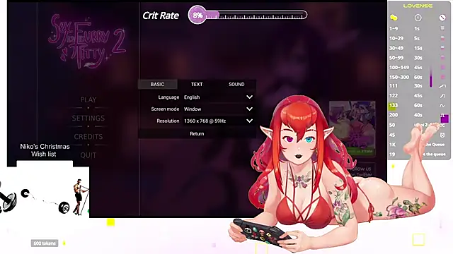 NikkoTyan online show from 12-21-24, 05:29