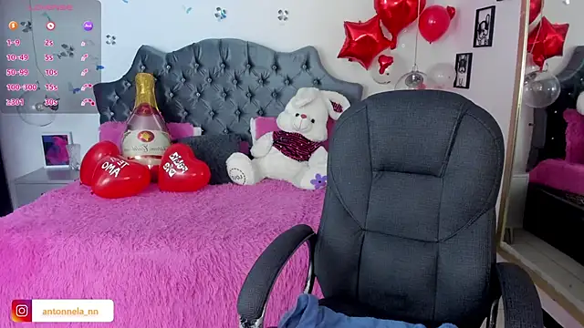 Snapshot of _Antonnela_ chatting on 02-19-25, 01:17 Antonnela online show from 02-19-25, 01:17