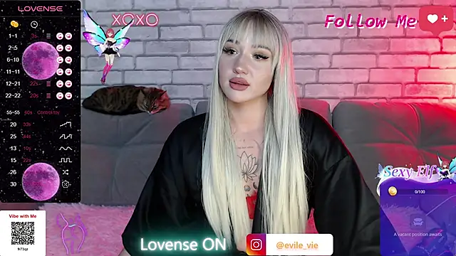 Eva Evile online show from 02-09-25, 12:41