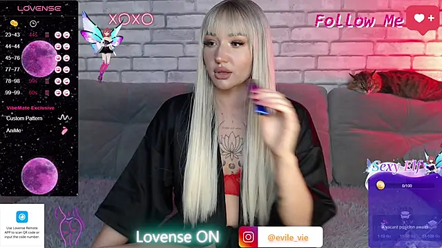 Eva Evile online show from 03-02-25, 09:42