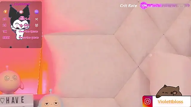 Snapshot of Violettbloss chatting on 10-16-25, 03:18 Violettbloss online show from 10-16-25, 03:18