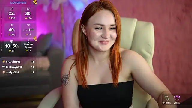 Snapshot of LovelyBell chatting on 03-14-25, 04:51 LovelyBell online show from 03-14-25, 04:51