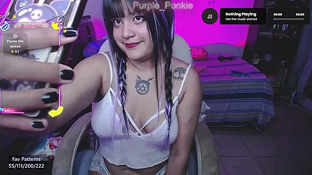 Purple Pookie online show from 11-22-25, 04:22