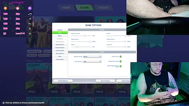 tuxedomasc 95 online show from 03-14-25, 11:32