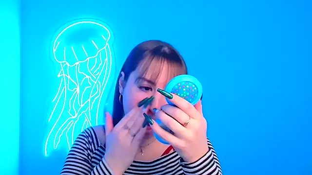 Evelina GG online show from 12-22-24, 06:28