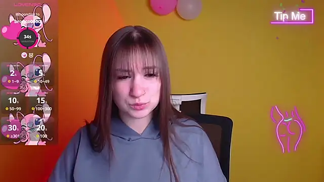 Evelina GG online show from 02-25-25, 06:47