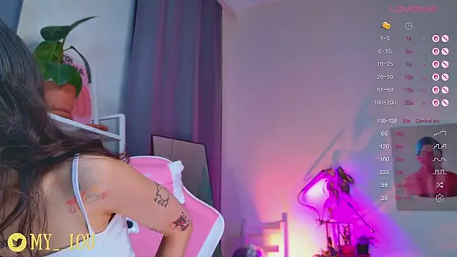 Snapshot of MyLou_ chatting on 11-14-25, 03:11 MyLou online show from 11-14-25, 03:11