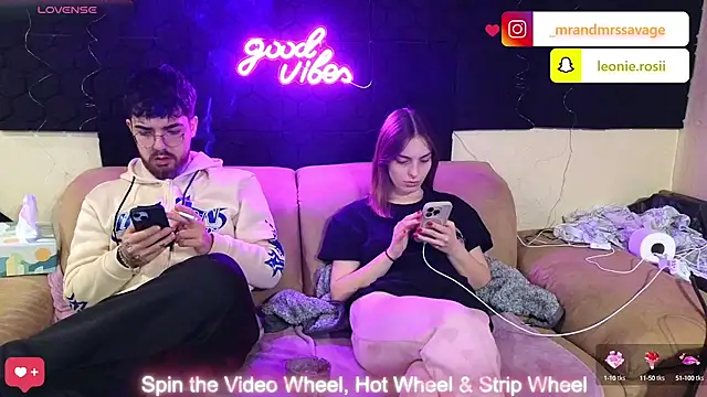 MrAndMrsSavage online show from 01-06-25, 09:00